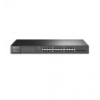 TPLINK T1600G-28PS [SG2424P] 24포트 기가 L2 관리형 POE+(215W) 스위치, 4SFP